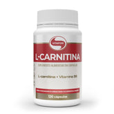 L CARNITINA 120 Cápsulas Com Vitamina B6 Para Energia E Sistema Imunológico - Vitafor - Viva Nutrição